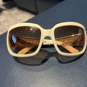Jimmy Choo Sunglasses Trixie/S Beige 0NMR K3 Frame Authentic with Case